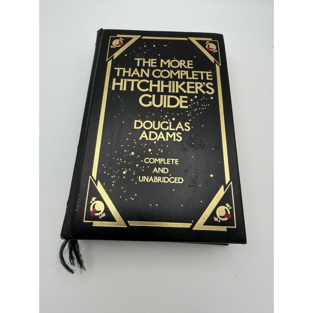 Douglas Adams The More Than Complete Hitchhikers Guide Omnibus Longmeadow 1987